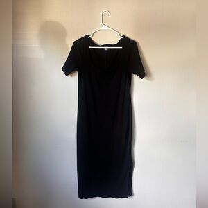 Old Navy Midi Black Dress